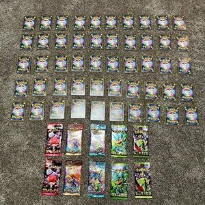 Pokemon 10 Japanese booster packs and 50 random Japanese cards no holos
